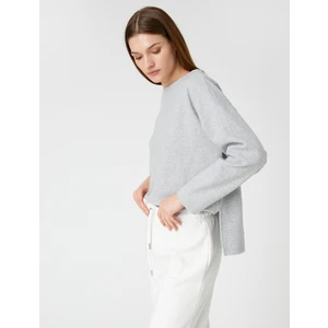 Relax Fit Sweatshirt Uzun Kollu