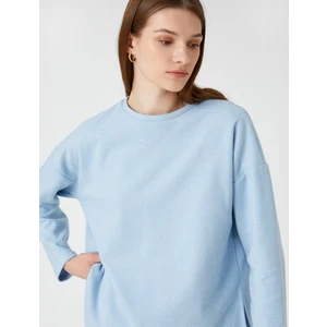 Relax Fit Sweatshirt Uzun Kollu