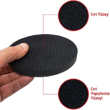 Rox Wood 0182 Cırt Disk Zımpara Taban Için Sünger Ara Ped Fiyatı