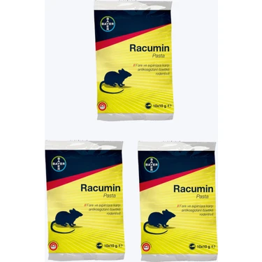 Bayer Racumin Paste-Label Ev Faresi Çatı Faresi Lağım Faresi Ilacı 3