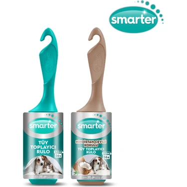 Smarter Tüy Toplayıcı Rulo + Hindistan Cevizi Kokulu Rulo Kedi