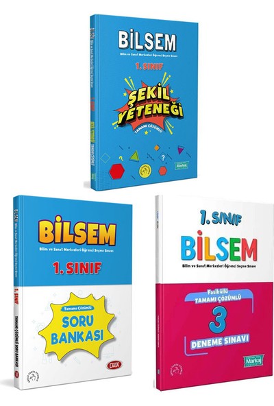 1.sınıf Bilsem Hazırlık Seti Markaj Yayınları 2023