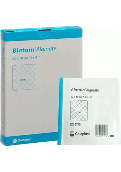 3710 Biatain Aljinat alginate yaara örtüsü10cmX10cm (10 Adet)