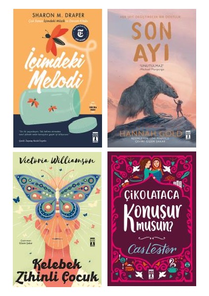 Içimdeki Melodi + Son Ayı + Kelebek Zihinli Çocuk + Çikolataca Konuşur Musun?