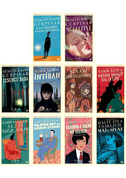 Kuyrukluyıldız Altında Bir İzdivaç - Küçük Şeyler - Taaşşuk-ı Talat ve Fitnat - Mai ve Siyah - 10 Kitap