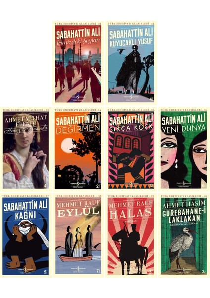 İçimizdeki Şeytan - Sırça Köşk - Gurebahane-i Laklakan - Eylül - Halas - 10 Kitap