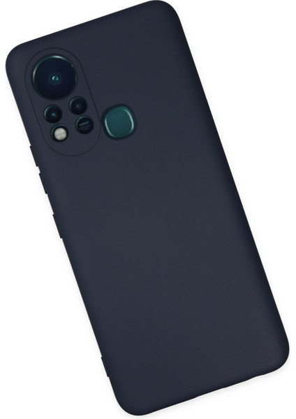 Lansman Infinix Hot 11S Kılıf Nano Içi Kadife Silikon - Lacivert fiyatları