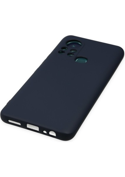 Lansman Infinix Hot 11S Kılıf Nano Içi Kadife Silikon - Lacivert fırsatları