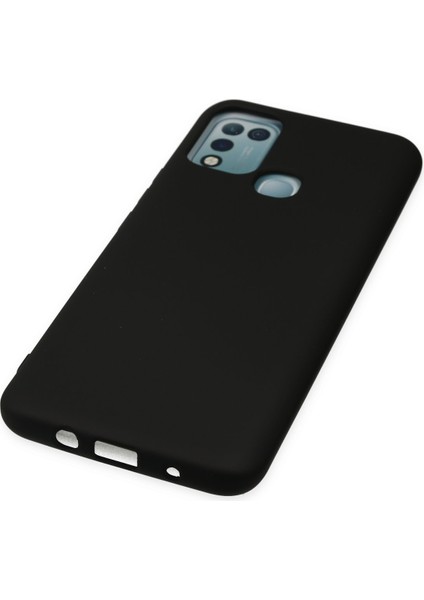 Lansman Infinix Hot 10 Play Kılıf Nano Içi Kadife Silikon - Siyah