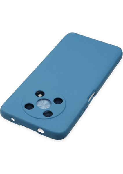 Lansman Huawei Nova Y90 Kılıf Nano Içi Kadife Silikon - Mavi fırsatları