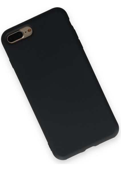 Lansman iPhone 7 Plus Kılıf Nano Içi Kadife Silikon - Siyah modelleri