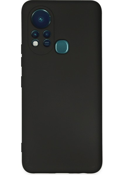 Lansman Infinix Hot 11S Kılıf Nano Içi Kadife Silikon - Siyah
