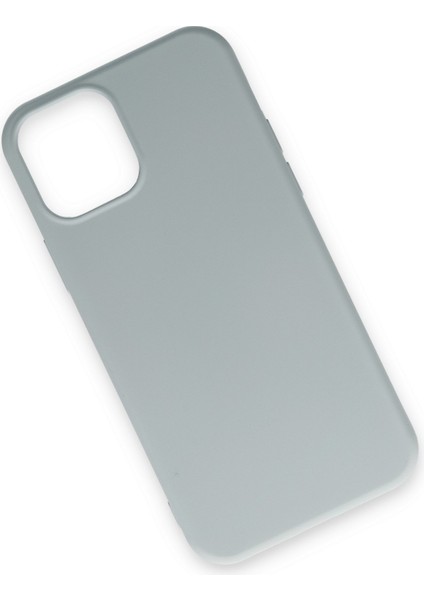 Lansman iPhone 12 Kılıf Nano Içi Kadife Silikon - Buz Mavisi fiyatları