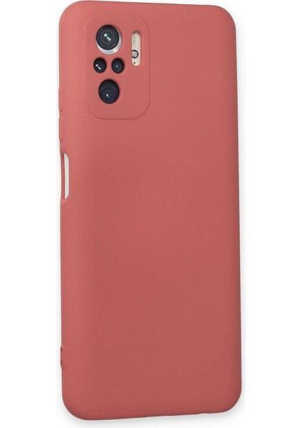 Lansman Xiaomi Poco M5S Kılıf Nano Içi Kadife Silikon - Kiremit fiyatları