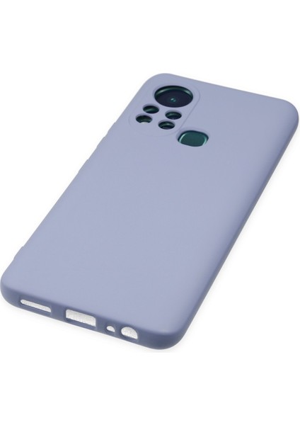 Lansman Infinix Hot 11S Kılıf Nano Içi Kadife Silikon - Lila fırsatları