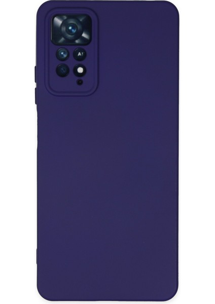 Lansman Xiaomi Redmi Note 11 Pro Kılıf Nano Içi Kadife Silikon - Mor