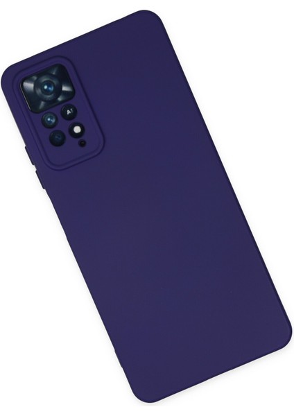 Lansman Xiaomi Redmi Note 11 Pro Kılıf Nano Içi Kadife Silikon - Mor fiyatları