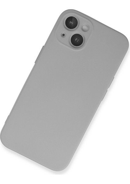 Lansman iPhone 13 Mini Kılıf Nano Içi Kadife Silikon - Açık Gri fiyatları