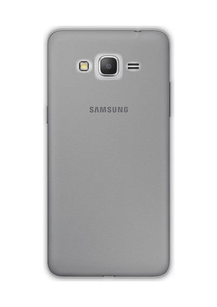 Samsung Galaxy J7 Max (G615) Kılıf Soft Silikon Şeffaf-Siyah Arka Kapak