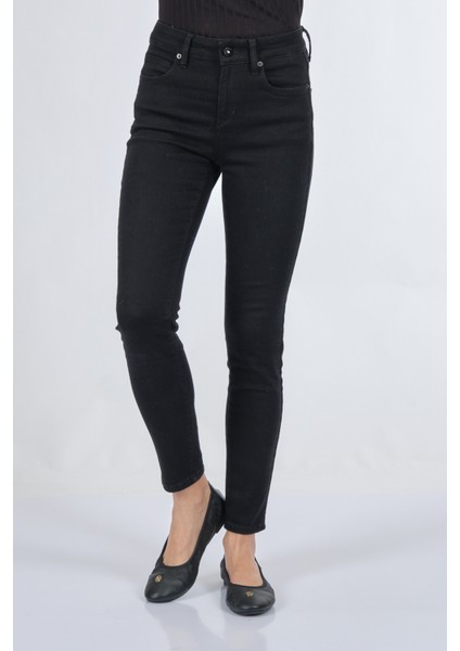 Dar Paça Normal Bel Siyah Kadın Pantolon 048-212912 modelleri