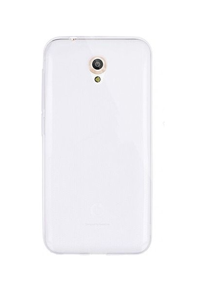 Vodafone Smart 7 Style Kılıf Soft Silikon Şeffaf Arka Kapak
