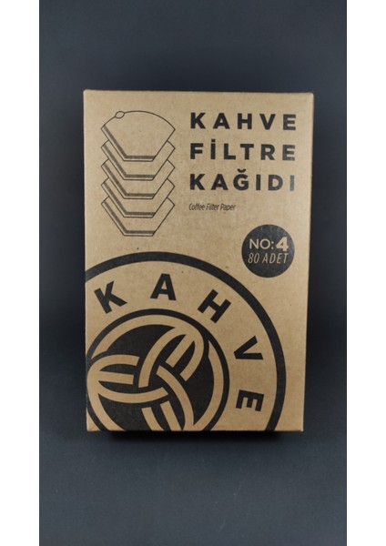 Kahve Filtre Kağıdı 80 Adet