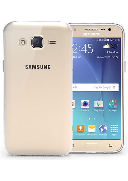 Samsung Galaxy J2 2016 (J210) Kılıf Soft Silikon Şeffaf Arka Kapak