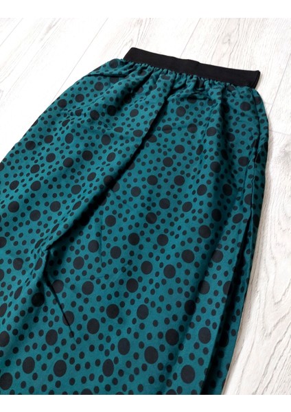 Kız Çocuk Asarlı Uzun Etek Namaz Eteği modelleri