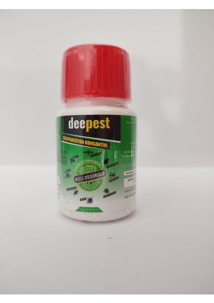Sis Tarım Deepest Kara Sivri Sinek Kene Pire Akrep Hamam Böceği Kovucu 30 Ml