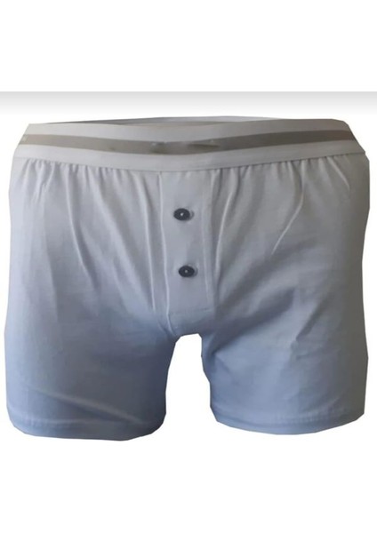 Tekkaplan Düğmeli Likralı Boxer 3 Lü Paket modelleri