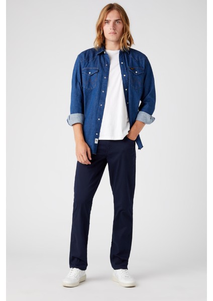 Texas Slim Fit Dar Kesim Normal Bel Esnek Jean Kot Pantolon