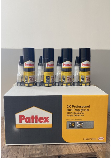 2 K Hızlı Yapıştırıcı 400 + 70 ml 18'li Paket