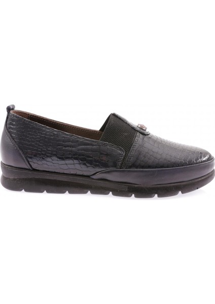 Dgn 742-23Y Kadin Lastik Detayli Comfort Ayakkabi