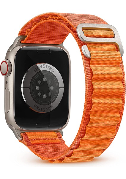 Apple Watch Series 7 41MM Uyumlu Kordon Alpine Loop Tasarım Kordon Kayış