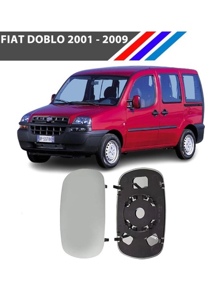 Fiat Doblo Dış Ayna Camı Manuel Sağ Veya Sol Uyumlu 2001-2009