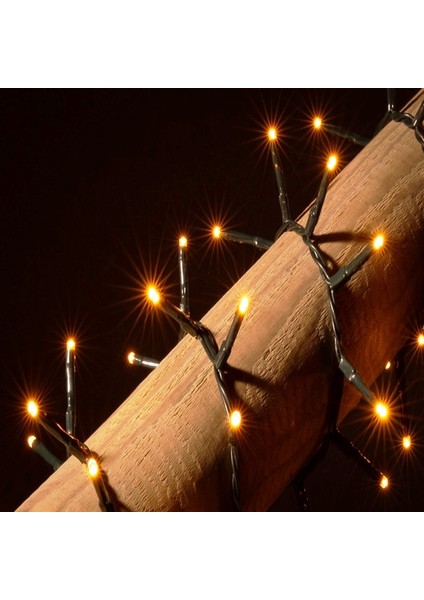 Noel Ağacı Işığı 100 LED 4 Metre Pirinç LED Işık Gerçek Gün Işığı LED Işık Pirinç Gün Işığı LED Işık