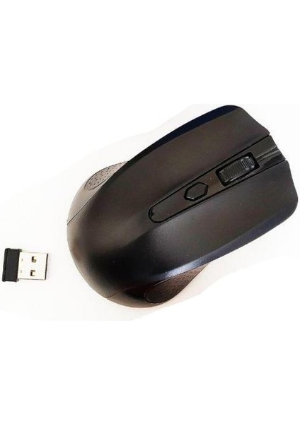 Kablosuz Mouse Fare Wireless Bilgisayar Wireless 2.4ghz Renk Siyah
