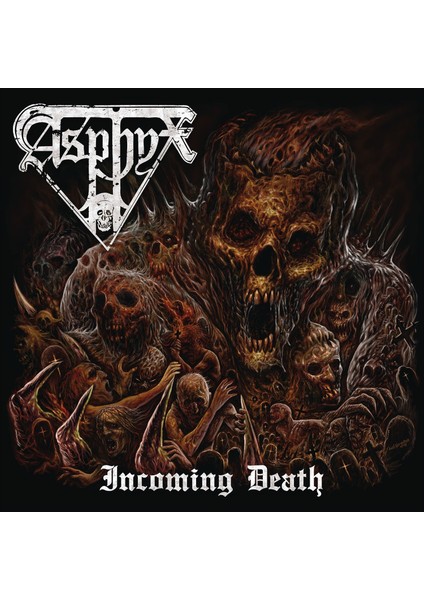 Asphyx Incoming Death - Plak