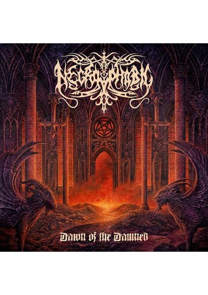 Necrophobic Dawn Of The Damned - Plak