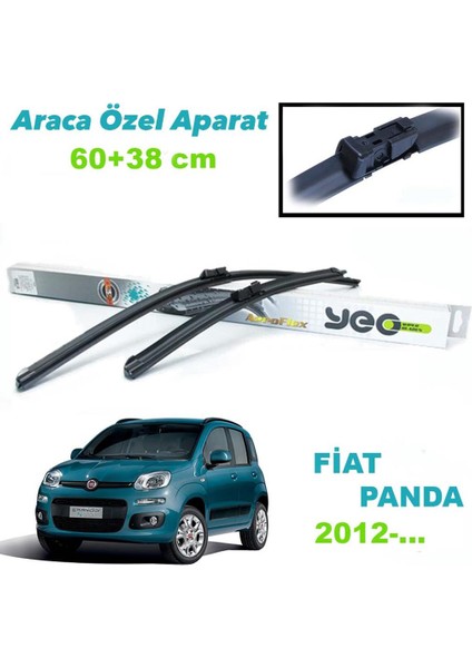 Fiat Panda Ön Silecek Süpürgesi Seti 2012 Sonrası