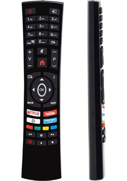 Seg 43SBU700 4K Smart LED Televizyon Kumandası Vestel Regal Finlux Uyumlu Youtube Netflix Prime Tuşlu