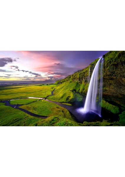 Fantastik Şelale Çerçeveli 40X50 Sayılarla Boyama Hobi Seti