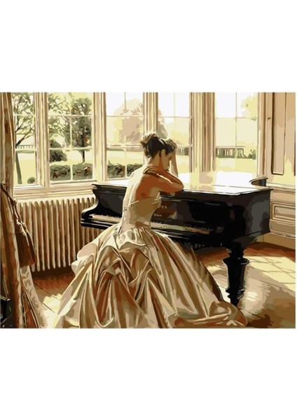 Sanat Düşü Çerçeveli 70X90 Sayılarla Boyama Hobi Seti