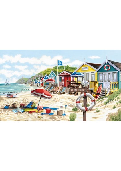 Günlük Kiralık Çerçeveli 70X90 Sayılarla Boyama Hobi Seti