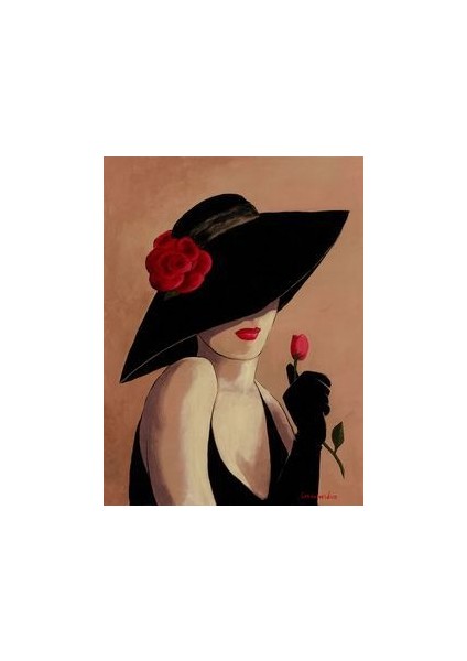 Madam Çerçeveli 50X65 Sayılarla Boyama Hobi Seti