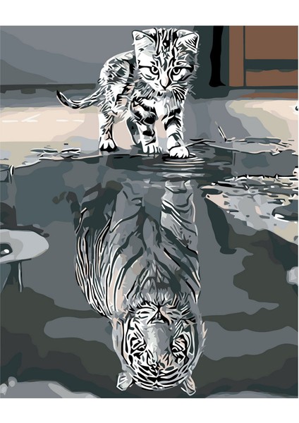 Gelecek Çerçeveli 60X75 Sayılarla Boyama Hobi Seti