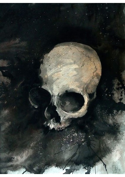 Kupkuru Kafa Çerçeveli 60X75 Sayılarla Boyama Hobi Seti