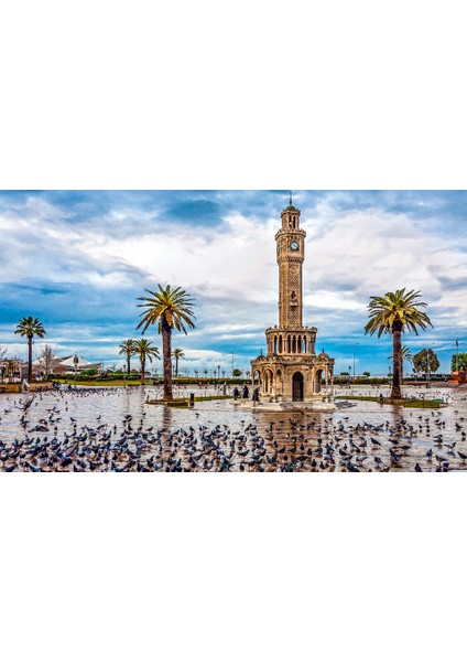 Güzel Izmir Çerçeveli 90X110 Sayılarla Boyama Hobi Seti