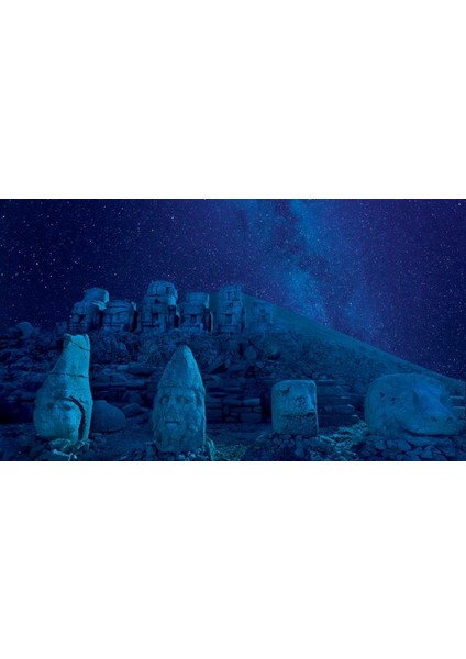Nemrut Dağı Çerçeveli 90X110 Sayılarla Boyama Hobi Seti
