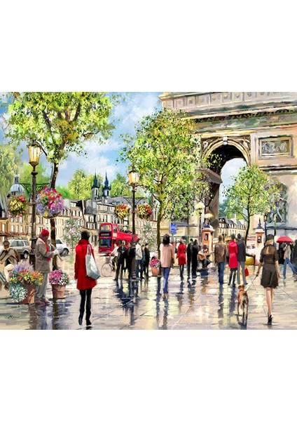 Triomphe Sanatı Çerçeveli 40X50 Sayılarla Boyama Hobi Seti